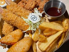 韩式炸物拼盘配柚子酱-卡朋西餐(悦汇城店)