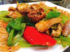尖椒驴板肠-张记美食城