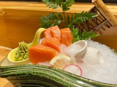 三文鱼刺身-大岛日本料理铁板烧(南通大饭店)