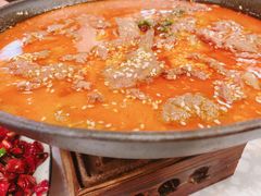 自制不老牛肉汤锅-付掌柜在成都·热炒砂锅集(金禾店)