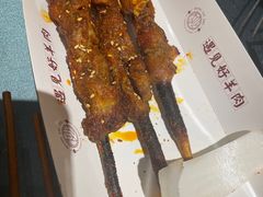 红柳枝烤羊肉串-红柳枝滩羊烧烤·非遗