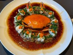 糟骨头黑豚肉碎蒸膏蟹-上海滩餐厅(BFC外滩金融中心店)