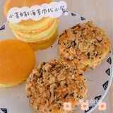 宅家自制海苔肉松小贝～