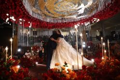 -三色锦婚礼定制