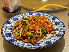 韭菜炒漓江虾-生态苑农庄(十里画廊遇龙河店)