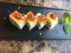 蓝莓芒果香蕉卷-竹之月日本料理铁板烧(香江花园店)