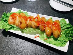 天素炸茄盒-安多素食(广仁寺路店)