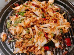 葱爆羊肉-旺顺阁鱼头泡饼(常营店)