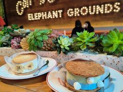 燕麦香草冰淇淋三明治-大象园 ELEPHANT GROUNDS(广州太古汇店)
