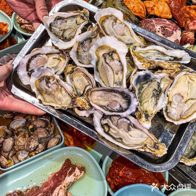 团建聚餐就去这家自助吧‼️生蚝烤肉不限量