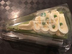 抹茶双重芝士蛋糕-星巴克(浦东机场T2到达店)