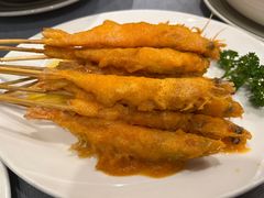 咸蛋黄串虾-金哥私房菜馆(张府园总店)