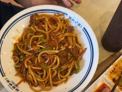 牛肉炒拉面-丝路伊兰·兰州牛肉面(马连道店)