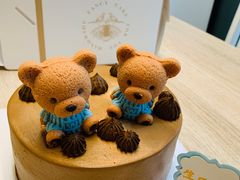 -咖咖熊蛋糕定制·英国蓝风车动物性淡奶油