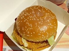 黄金脆皮鸡Air汉堡单人餐兑换券-肯德基(传媒广场店)