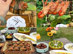 -七的湖·晚芳亭·阳澄湖农家菜·大闸蟹(莲花岛店)