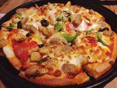 普装铁盘超级至尊比萨-必胜客(城西银泰店)