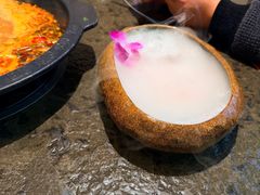 -景明轩•养生酸汤鱼火锅 云贵鲜菌 现舂野果酸汤(王寨小区店)