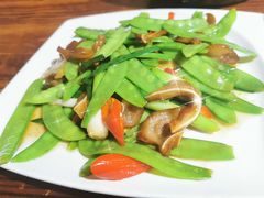 荷兰豆炒猪耳朵-闽公馆·客家私房菜·商务宴请·包厢(杏林橡树湾店)