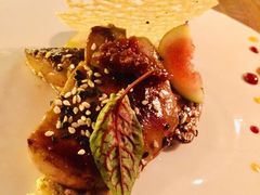 香煎鸭肝配核桃碎热情果及树莓汁-AZUL by FUEL蓝色·法式酒馆(琶醍店)