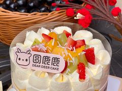 -圆鹿鹿·鲜果半糖蛋糕(常平店)
