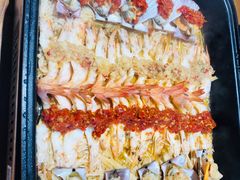 虾-东来菜馆•手抓海鲜家常菜•海鲜锅贴(鸽子窝店)
