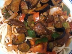 茄子肉拌面-帕米尔饭店