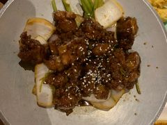 蒜香蜜汁排骨-绿茶餐厅(西湖银泰百货店)
