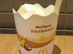 姜撞脆椰椰麦旋风-麦当劳(开萝大道店)