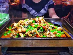 紫苏炭烧牛蛙平锅-蘭奢雅集·江浙菜(青山江滩店)