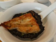 头水紫菜煎丝丁鱼-黑明餐厅(白鹭洲店)