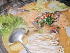 -探鱼·鲜青椒爽麻烤鱼(番禺万达店)
