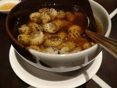 古越陈酿煮花螺-杭州西子湖四季酒店·金沙厅