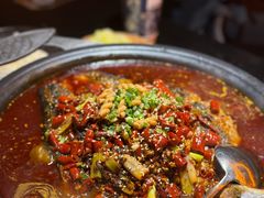 -探鱼·鲜青椒爽麻烤鱼(广州欣荣广场店)