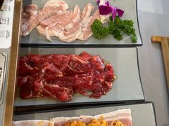 金会长鲜拌嫩牛肉-金会长自助海鲜·烤肉(人民广场店)