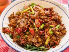 爆炒雪花吊龙牛肉-荆九爷爆炒桥头三嫩(浙大店)