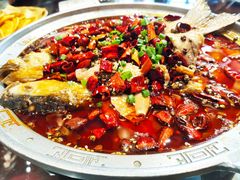 -东来菜馆•手抓海鲜家常菜•海鲜锅贴(鸽子窝店)