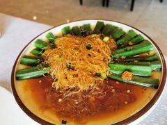 蒜蓉粉丝蒸秋葵-鸿禧大清花(方庄店)
