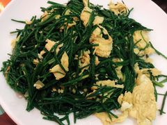 沙葱炒蛋-范记靖远羊羔肉(博物馆店)
