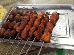 烤五花烤鸡心-王记西鎮电烤肉(汶上路店)