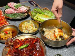 -草家酱蟹炭火烤肉店(珲春南路二店)