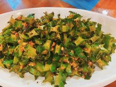 榄菜四角豆-糟粕醋·椰苑海南菜餐厅(亚龙湾天域酒店)