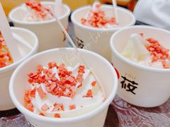 草莓酸奶冰淇淋-西贝(苏州绿宝广场店)