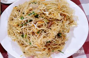 Fish and Pork Fried Rice Noodles