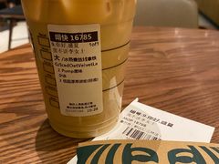 燕麦丝绒拿铁-星巴克(新达汇三林店)