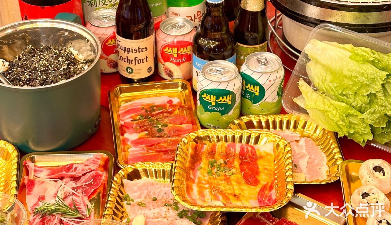 “新年的第一顿深夜烤肉”