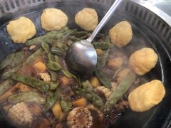 排骨炖豆角锅-炮爷东北铁锅炖(棠安路店)