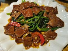 菠菜猪肝-聪辉同安老美食饭店(大元路店)