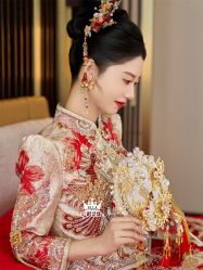 点击看大图 -艾拉·女王婚纱礼服馆