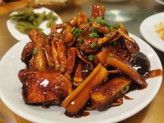 毛蟹炒年糕-牧羊餐厅